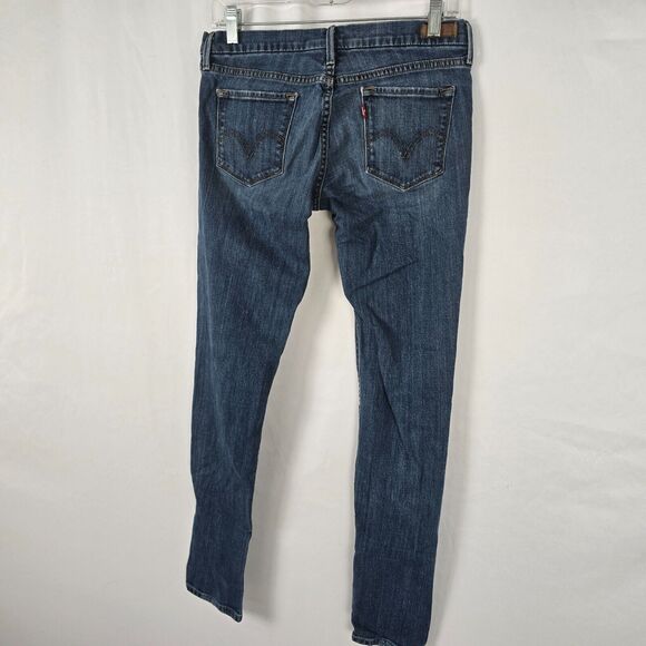 Levi's 421 Jeans Juniors - Women's 9 / 29 Blue Medium Wash Skinny Natural Fade - Picture 15 of 16